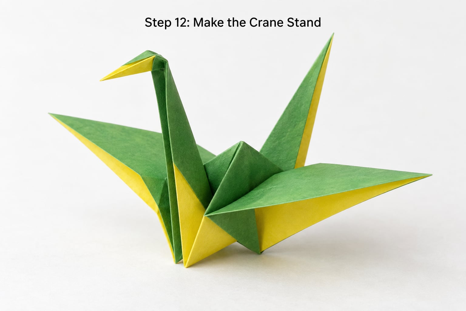 Step 12: Make the Crane Stand