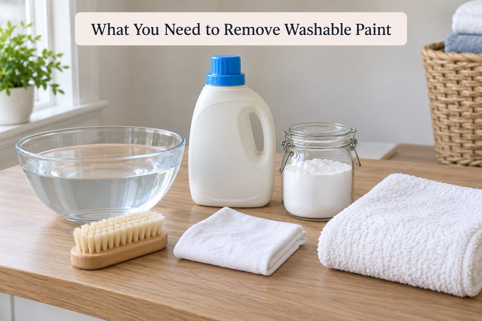 What You Need to Remove Washable Paint