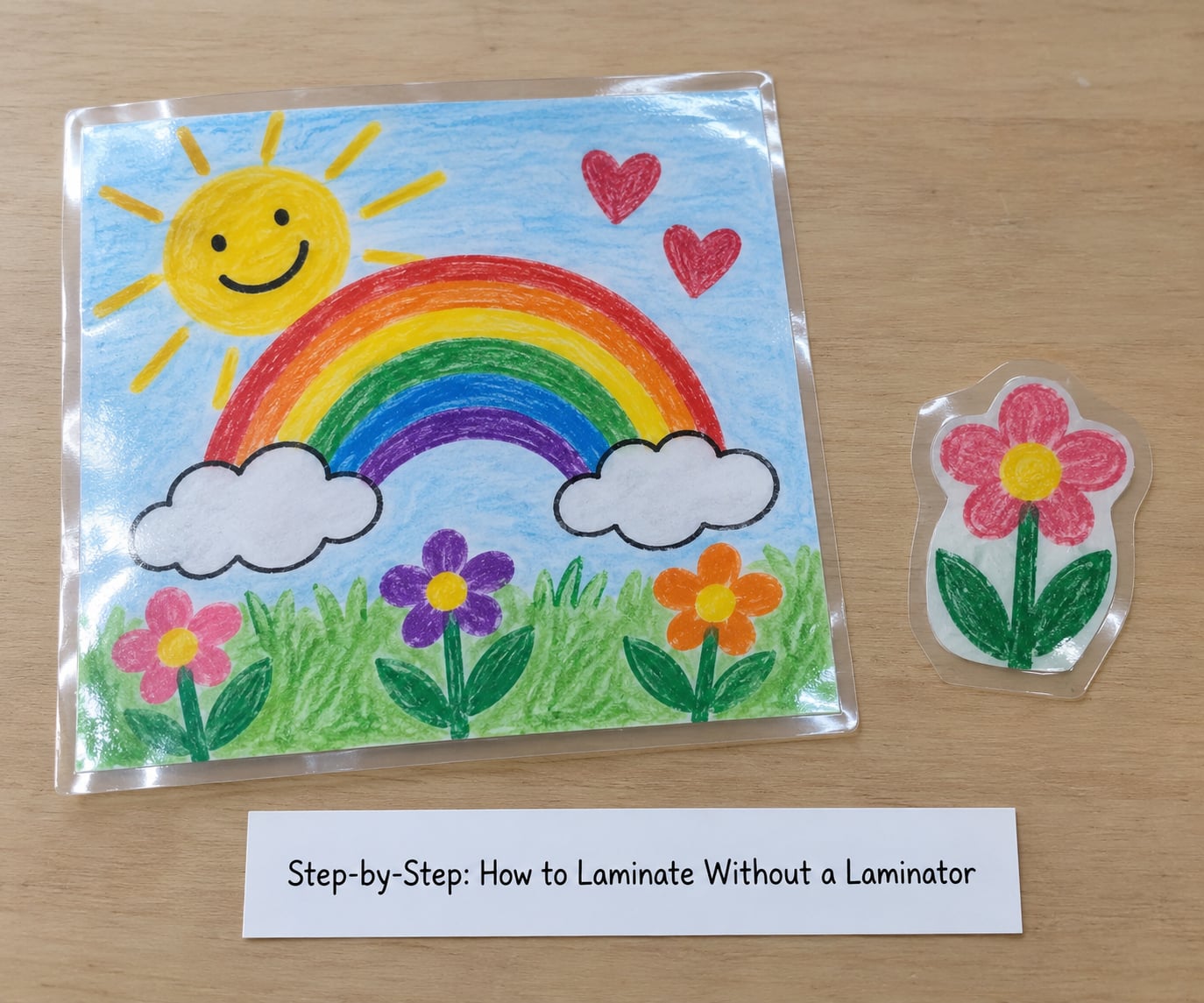 Step-by-Step: How to Laminate Without a Laminator
