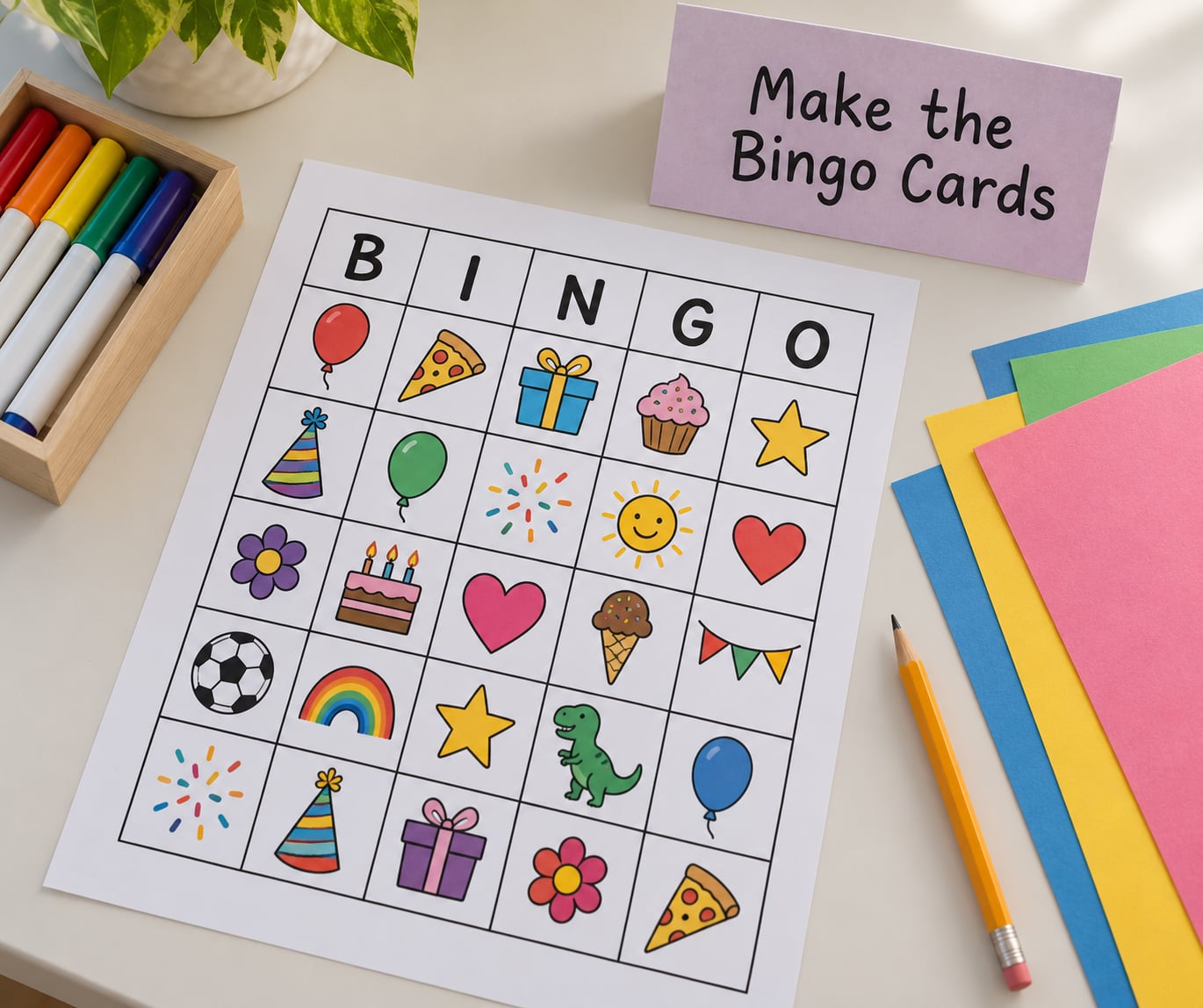 Make the Bingo Cards