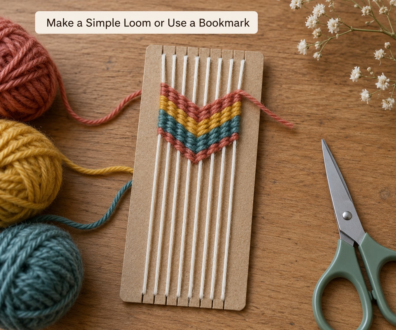 Make a Simple Loom or Use a Bookmark