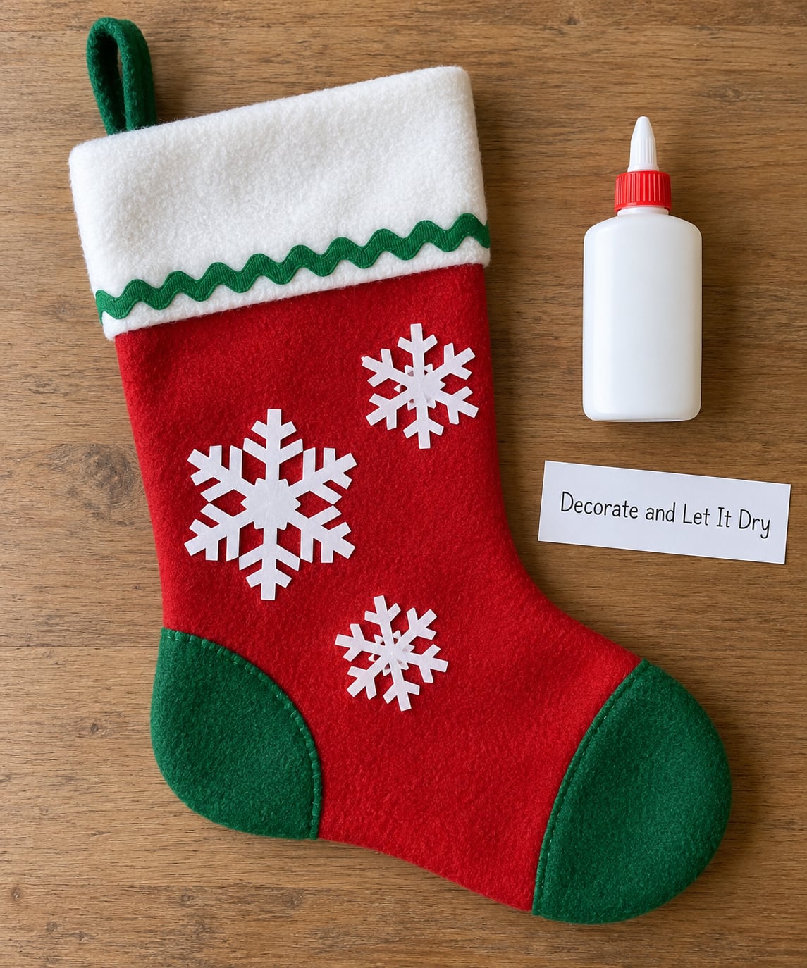 Decorate and Let It Dry