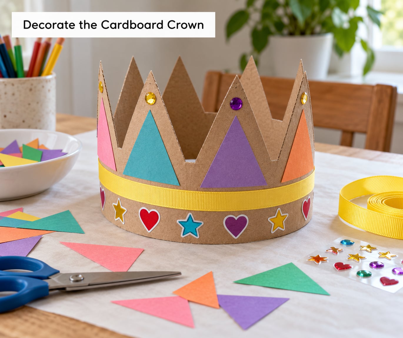 Decorate the Cardboard Crown