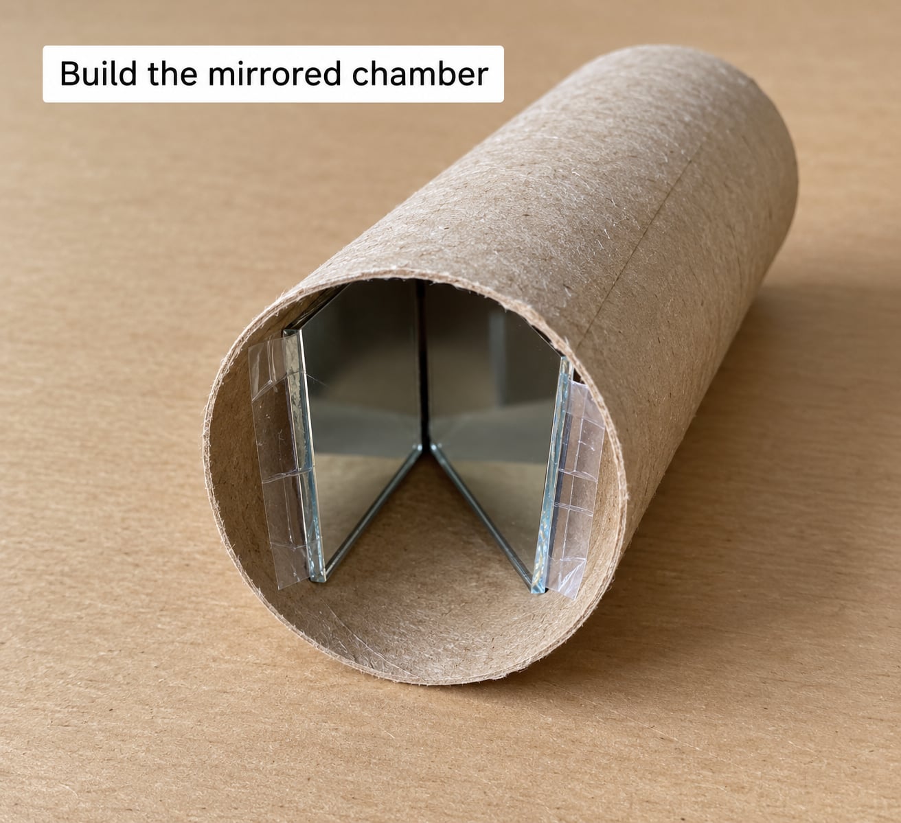 Build the mirrored chamber