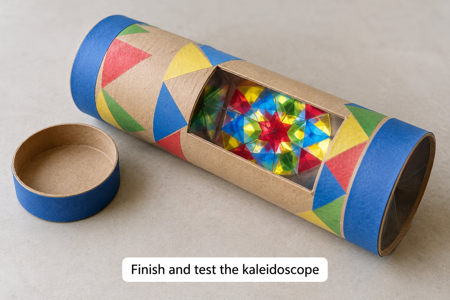 Finish and test the kaleidoscope
