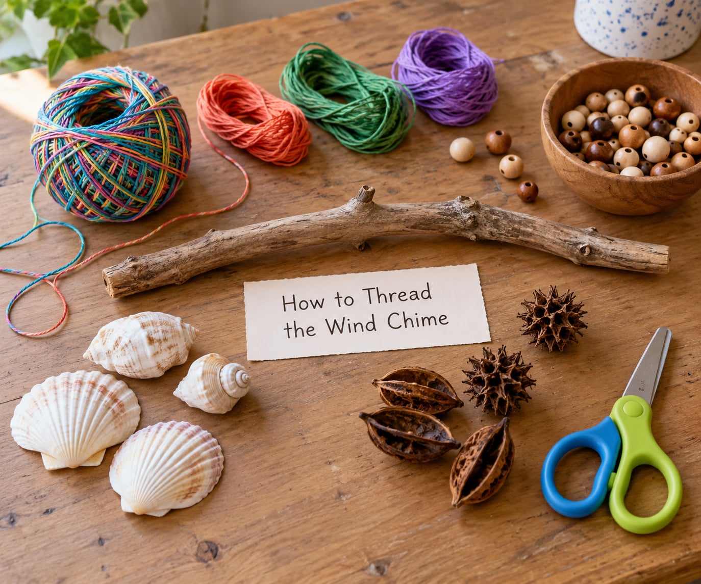 How to Thread the Wind Chime