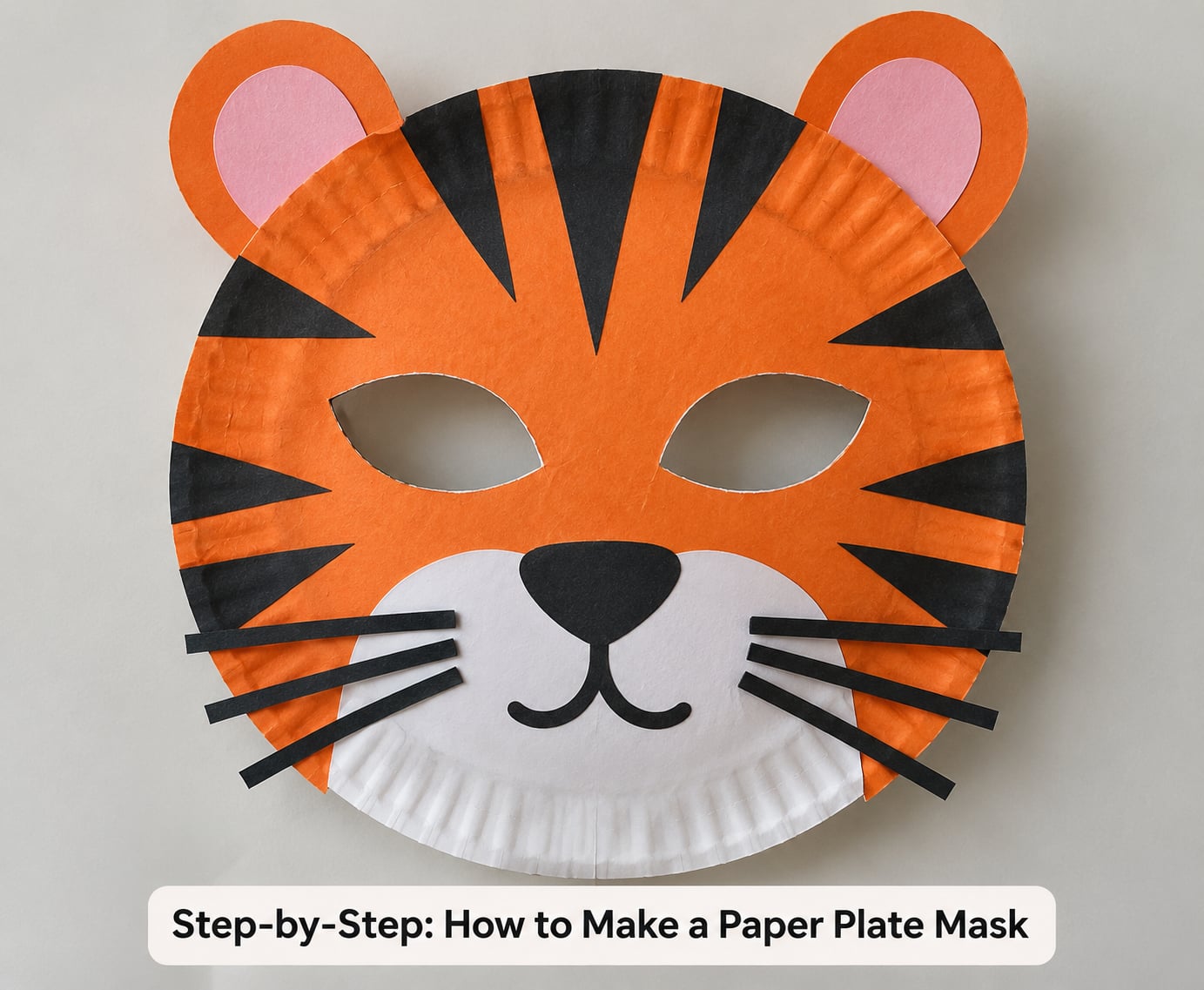 Step-by-Step: How to Make a Paper Plate Mask