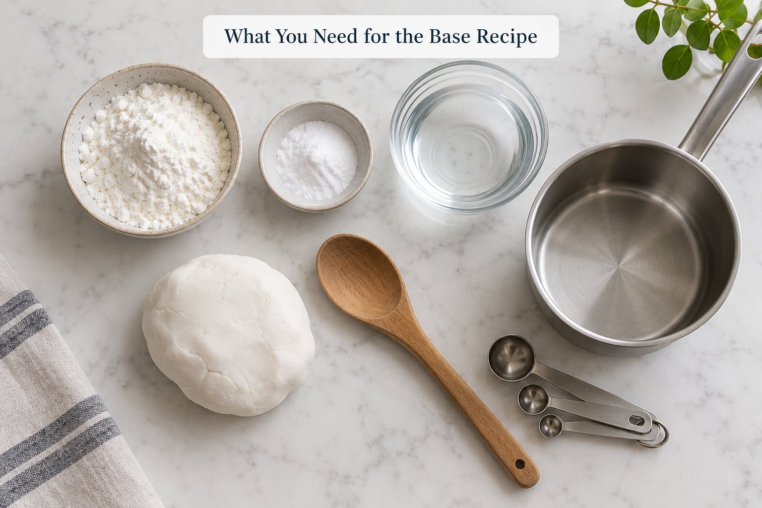 What You Need for the Base Recipe