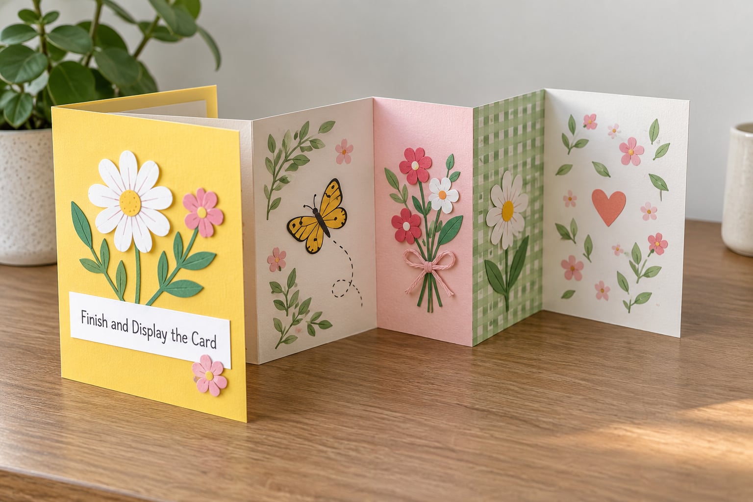 Finish and Display the Card