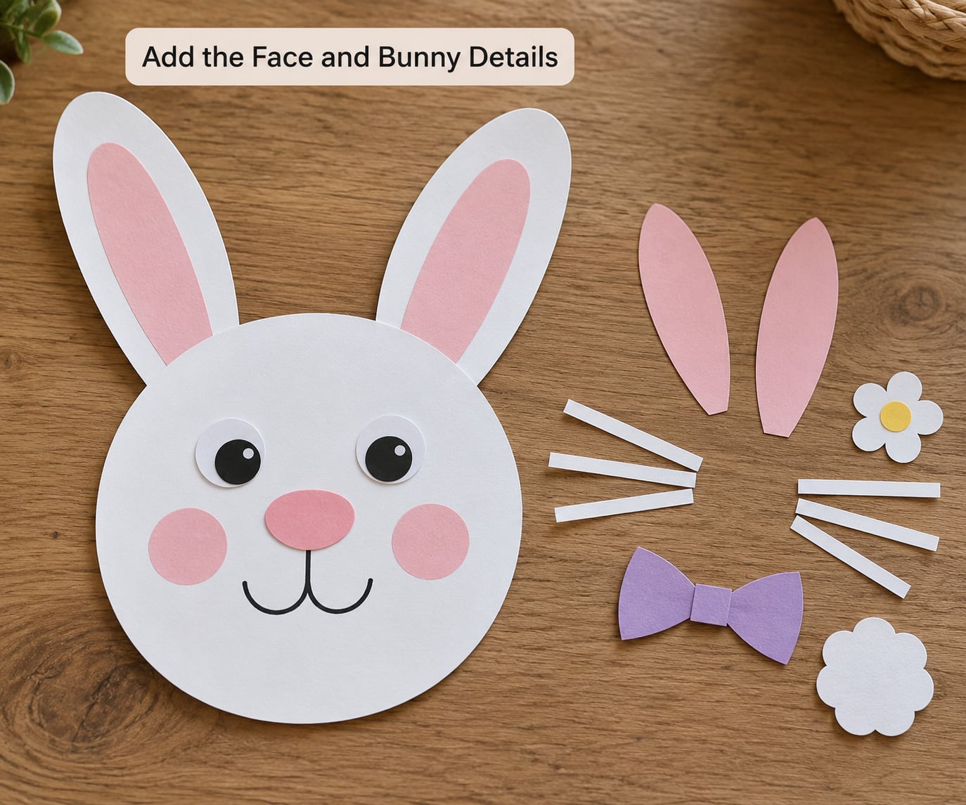 Add the Face and Bunny Details