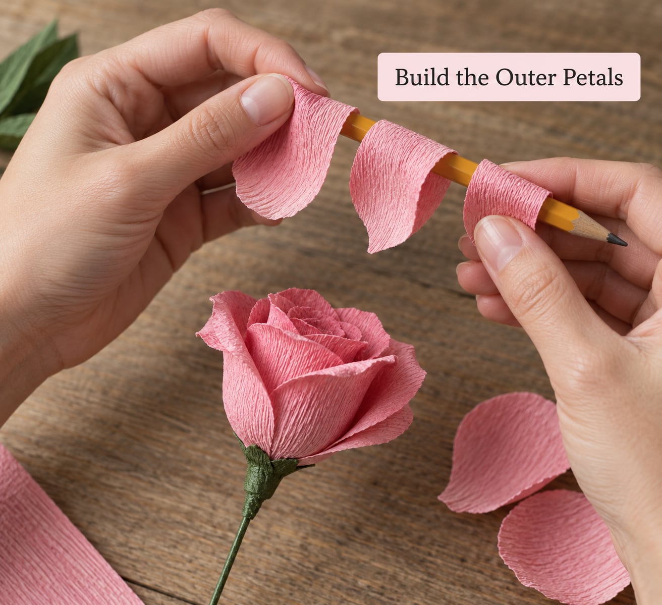 Build the Outer Petals