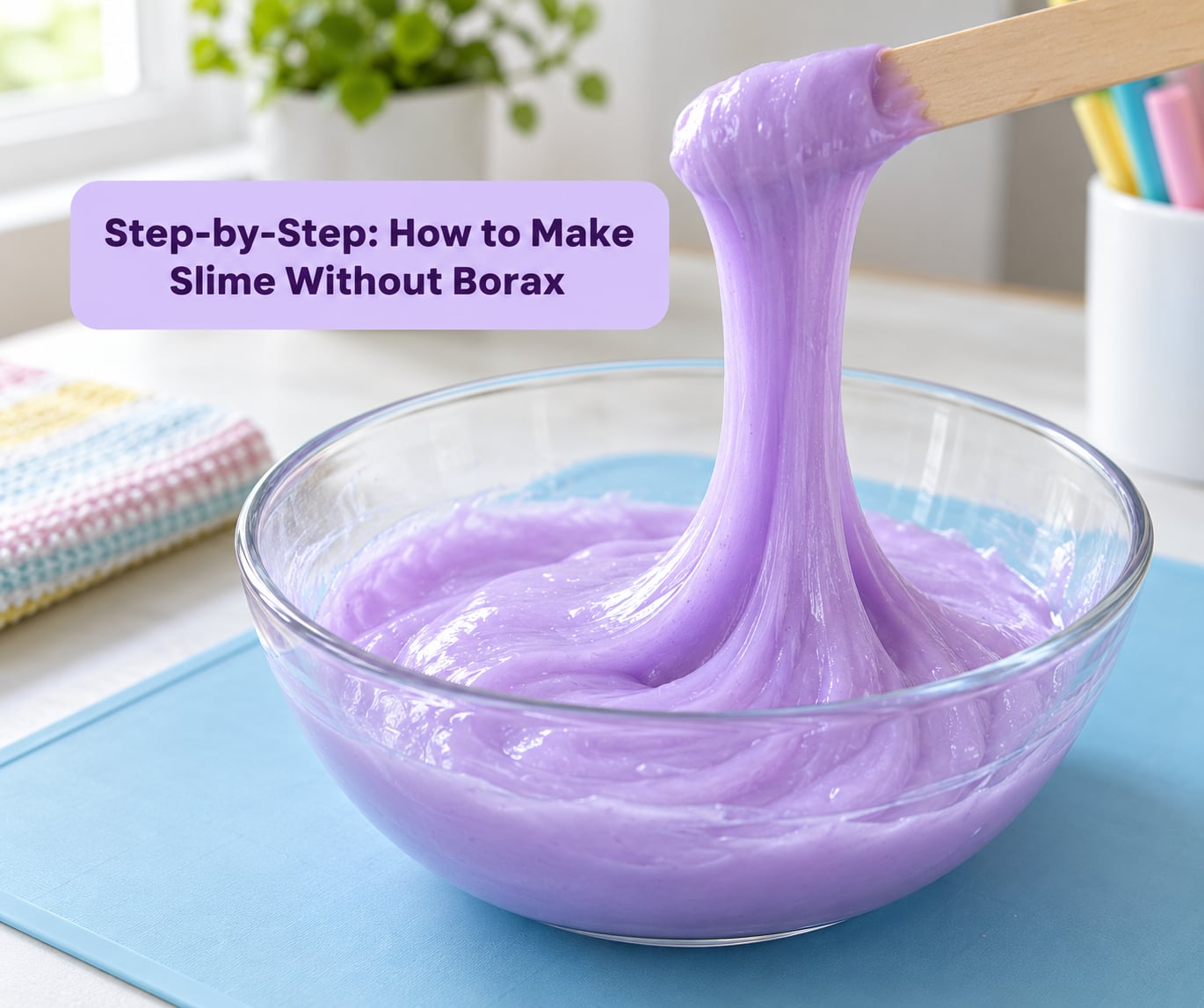 Step-by-Step: How to Make Slime Without Borax