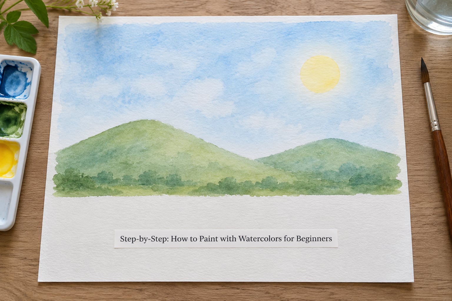 Step-by-Step: How to Paint with Watercolors for Beginners