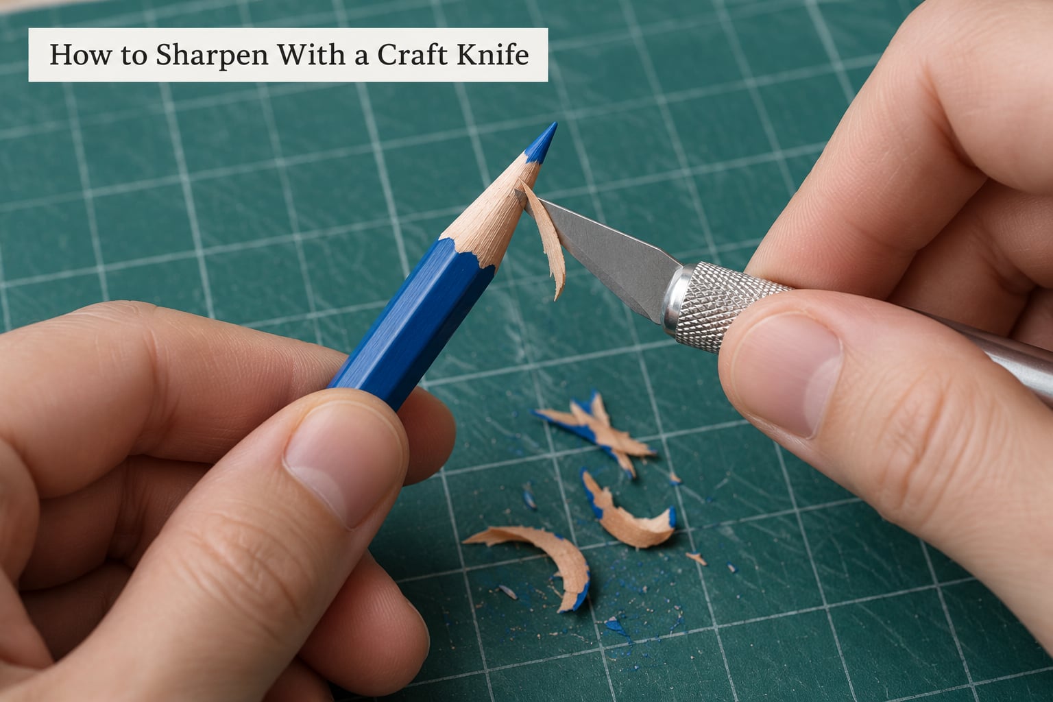 How to Sharpen With a Craft Knife