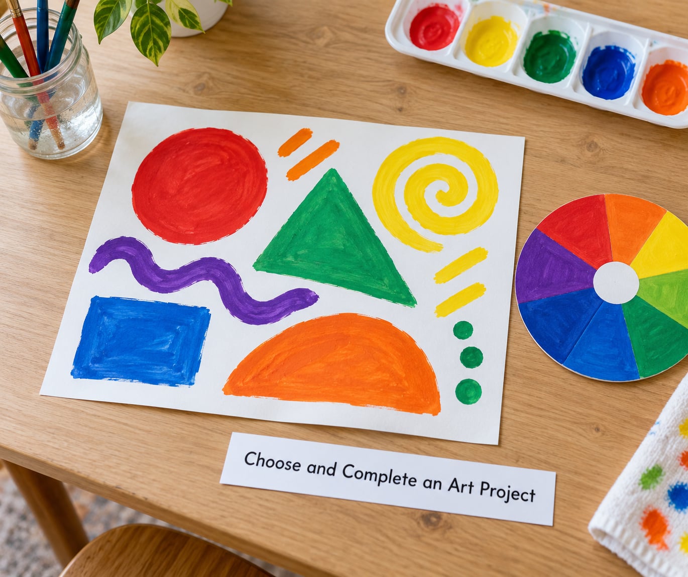 Choose and Complete an Art Project