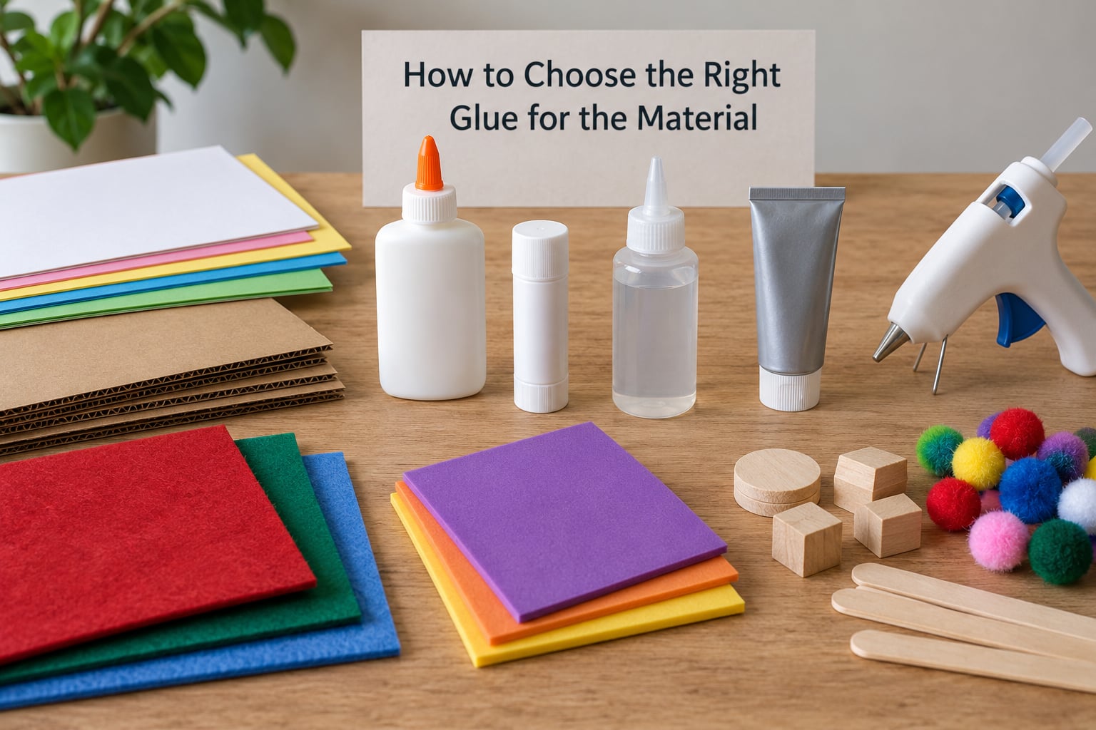 How to Choose the Right Glue for the Material