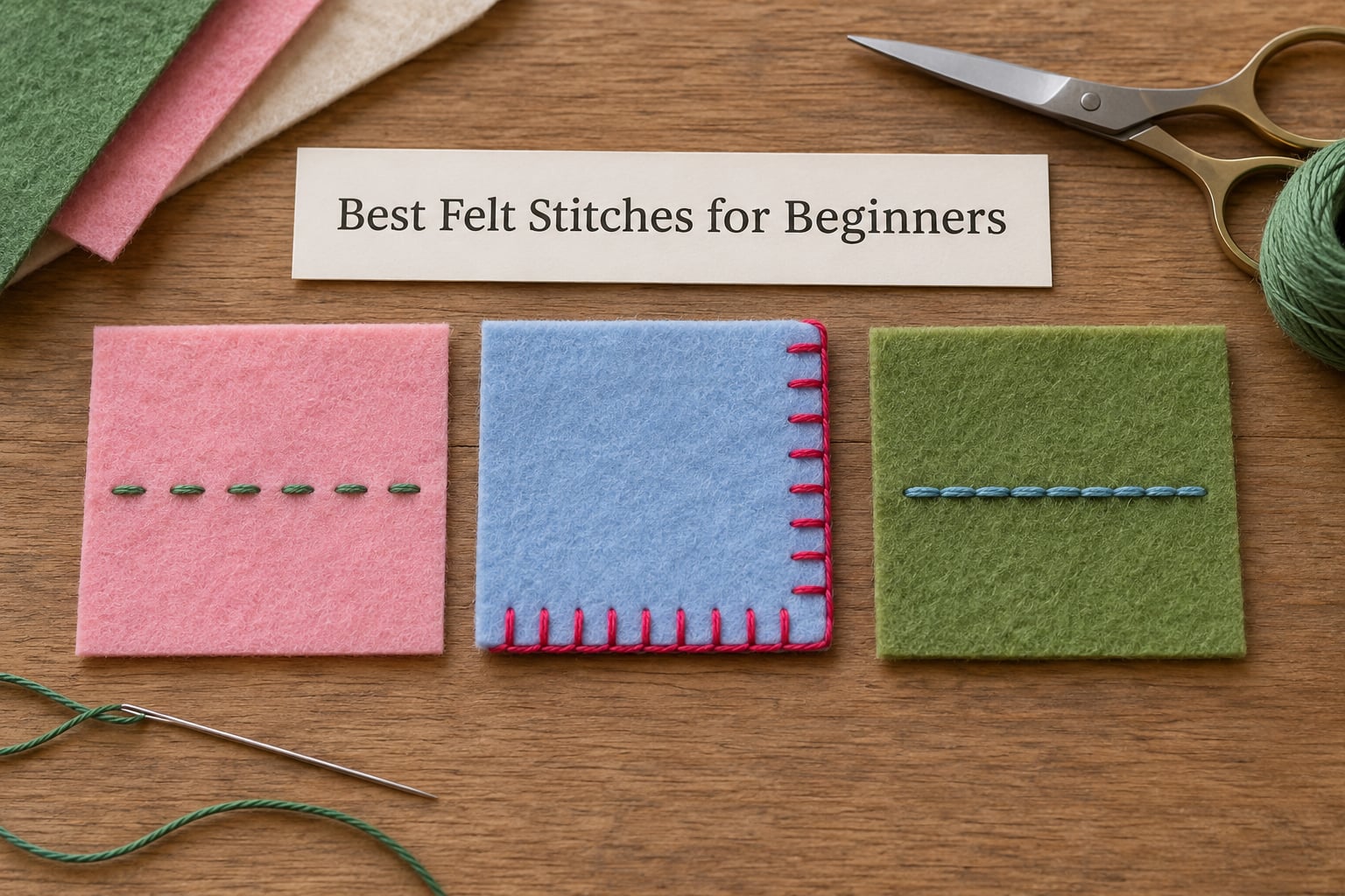 Best Felt Stitches for Beginners