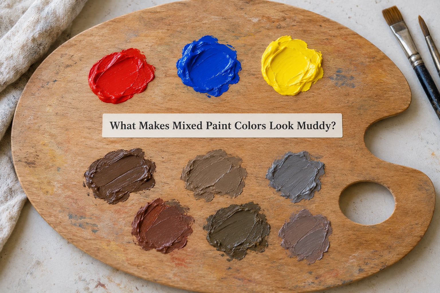 What Makes Mixed Paint Colors Look Muddy?